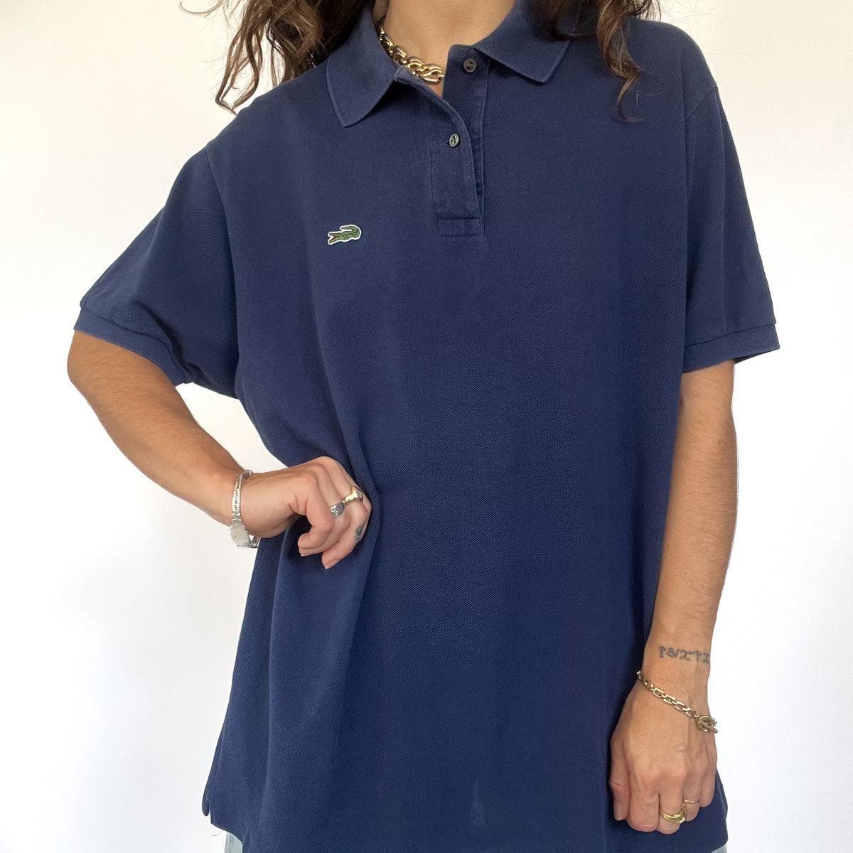 Vintage 90’s Navy Lacoste Polo Shirt