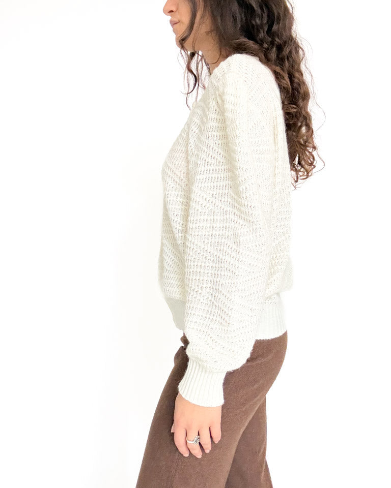 Vintage structured knit view 156