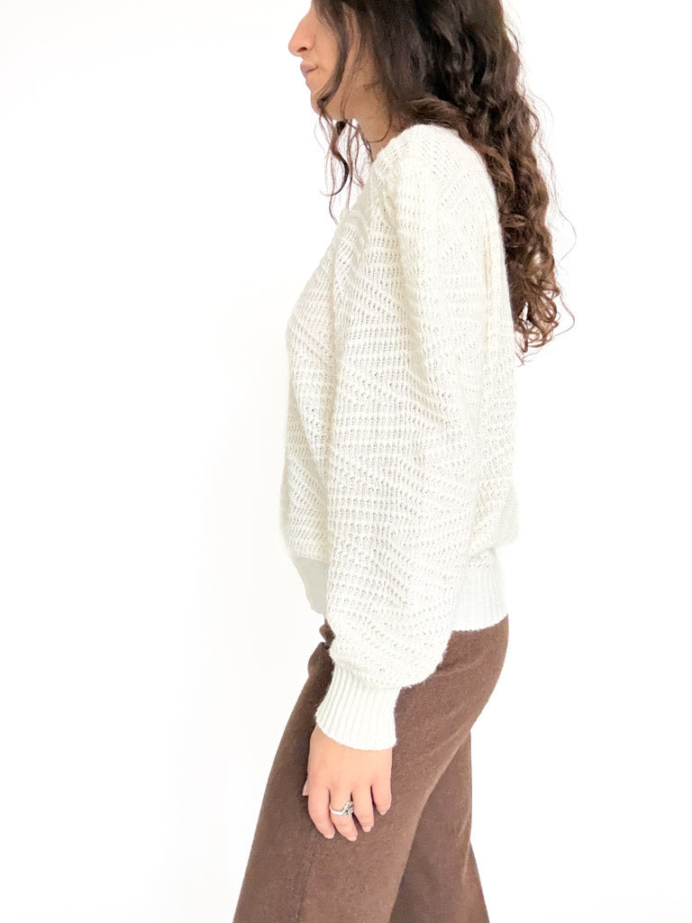 Vintage structured knit view 156