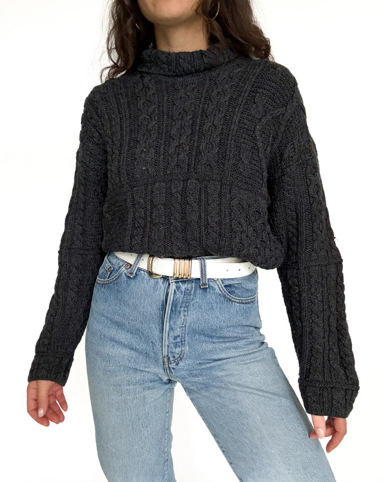 Vintage merino wool pullover view 179