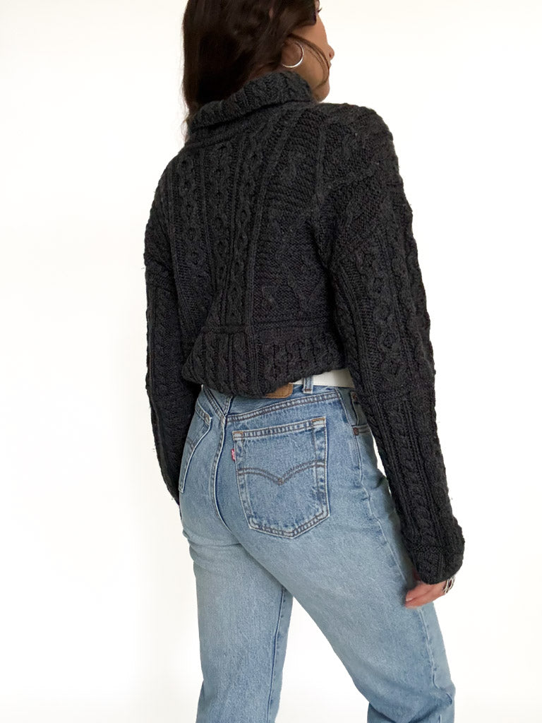 Vintage merino wool pullover view 181