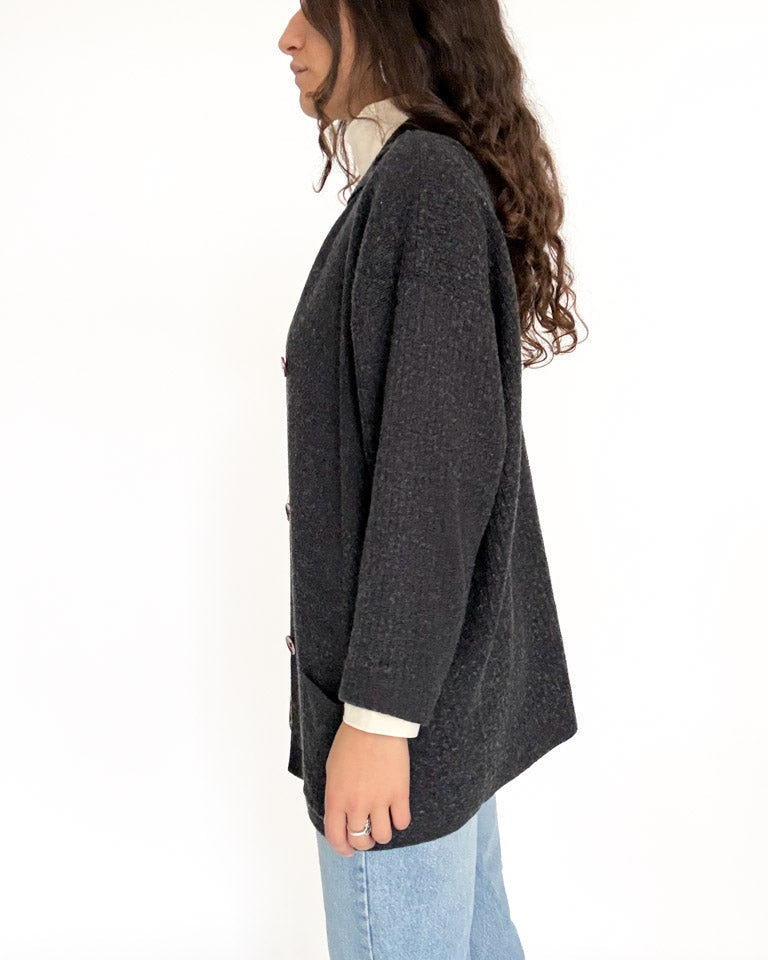 Vintage merino wool cardigan view 186