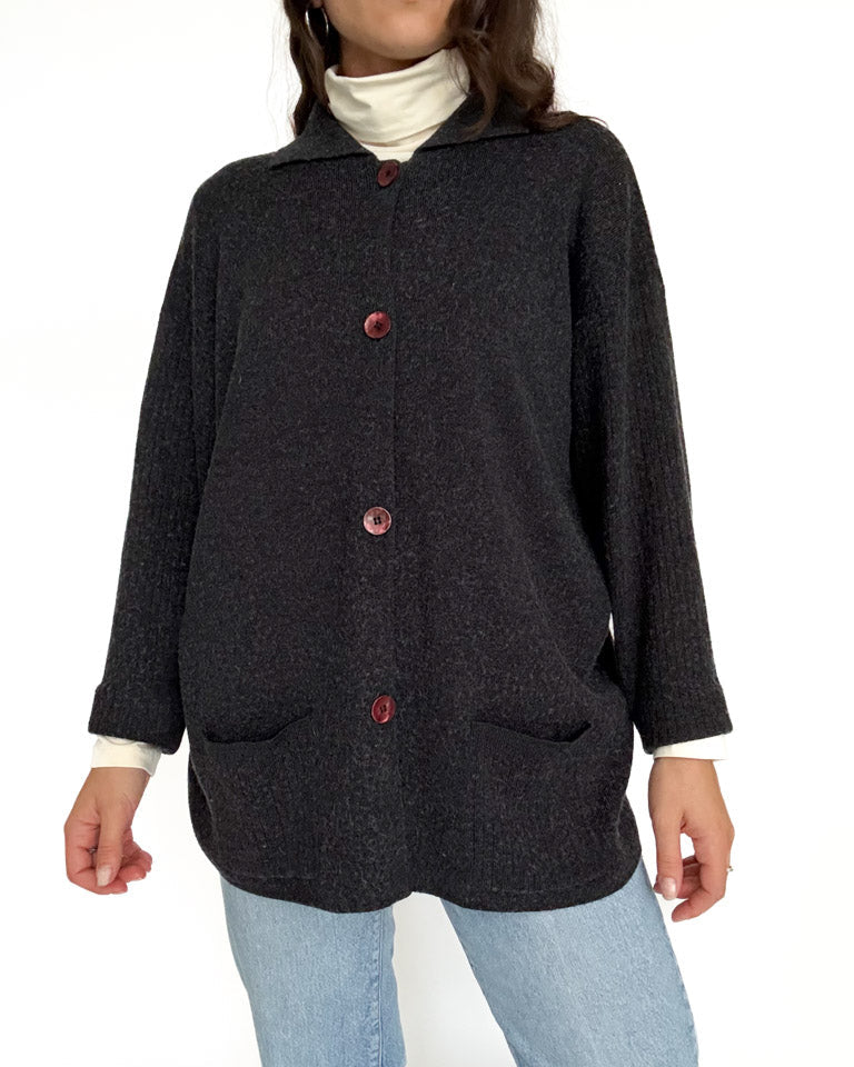 Vintage merino wool cardigan view 191