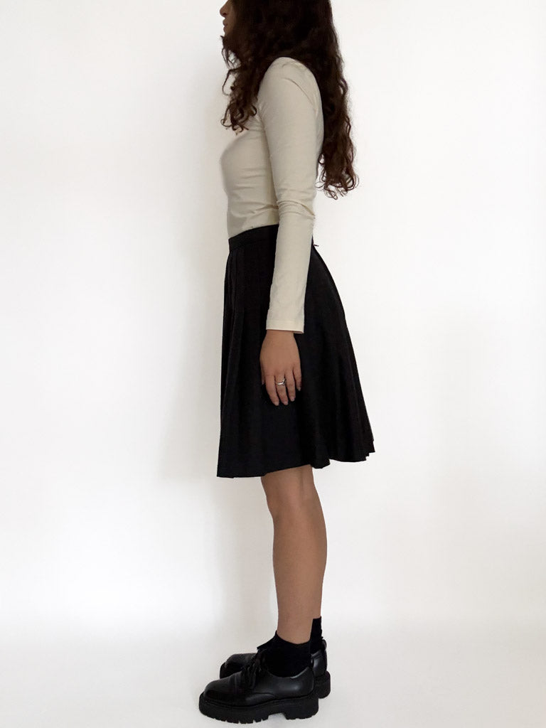 Vintage wool skirt view 213