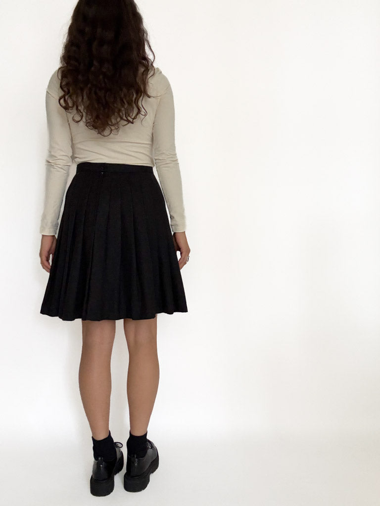 Vintage wool skirt view 214