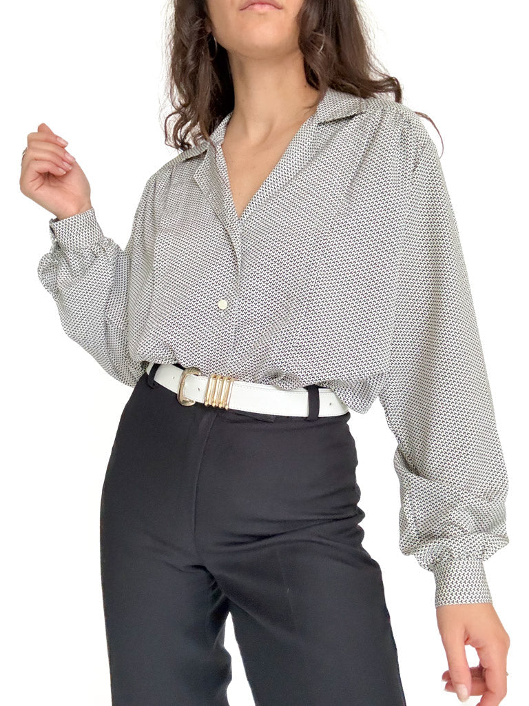 Vintage print shirt view 264