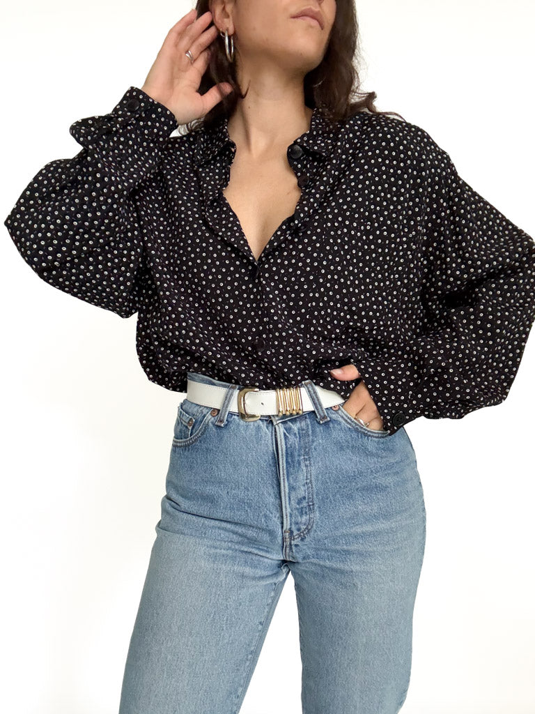 Vintage dot shirt view 326