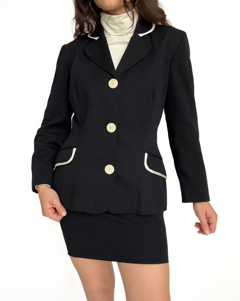 Vintage blazer and skirt set view 93