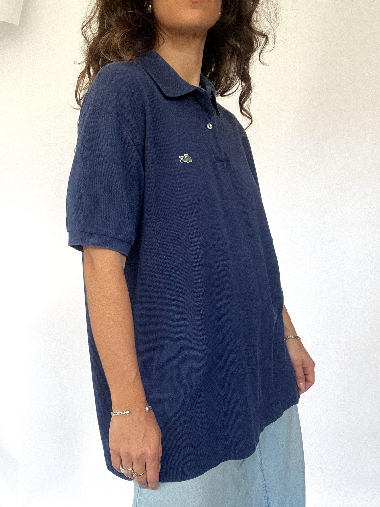 Vintage 90's Navy Lacoste Polo Shirt – Skorpiones vintage