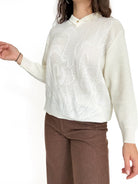 Vintage embroidered knit view 144