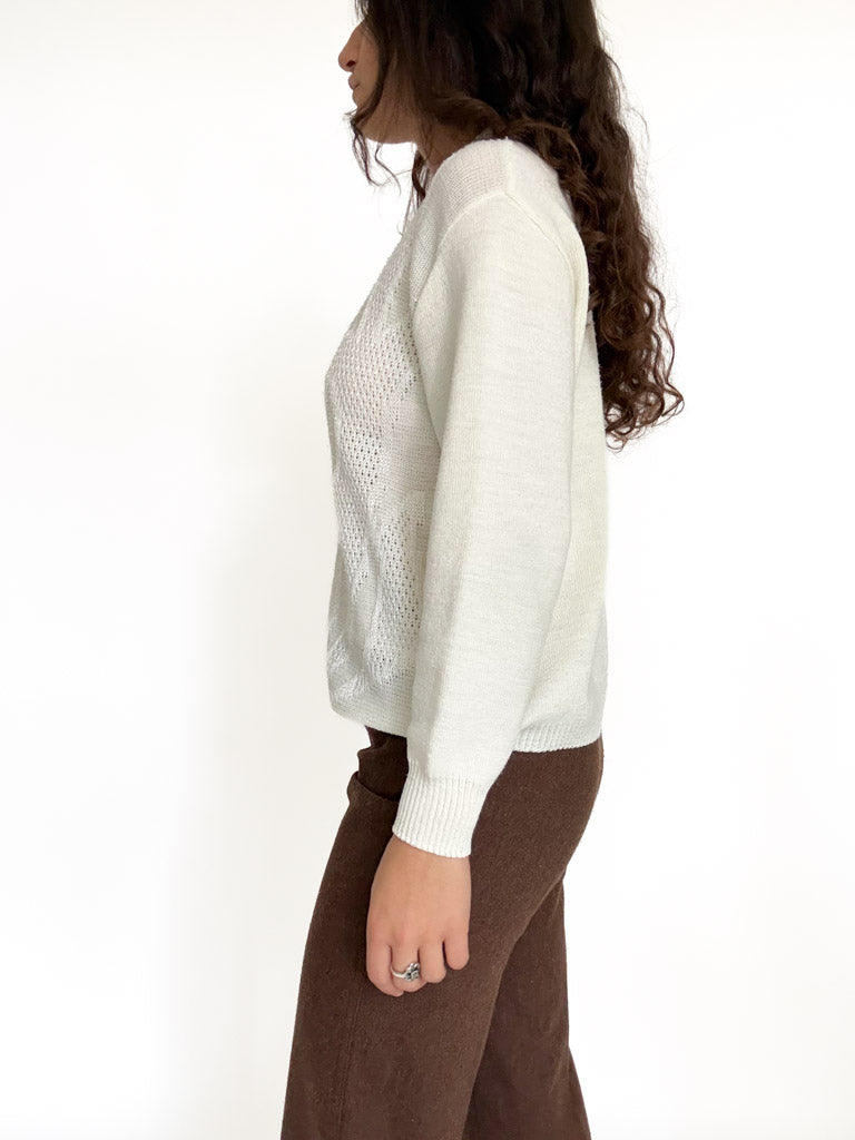 Vintage embroidered knit view 145
