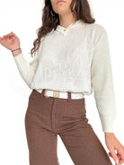 Vintage embroidered knit view 149