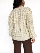 Vintage cable knit pullover view 169