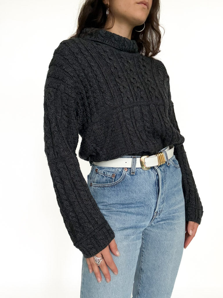 Vintage merino wool pullover view 182