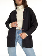 Vintage merino wool cardigan view 190