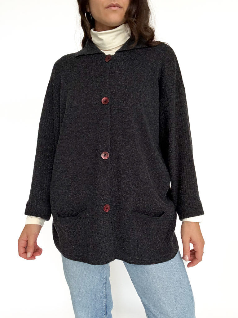 Vintage merino wool cardigan view 191