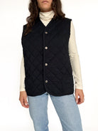 Vintage quilted vest view 211