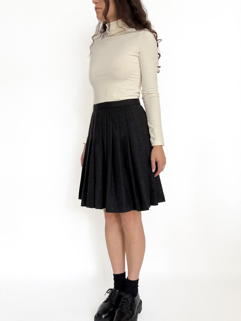 Vintage wool skirt view 217