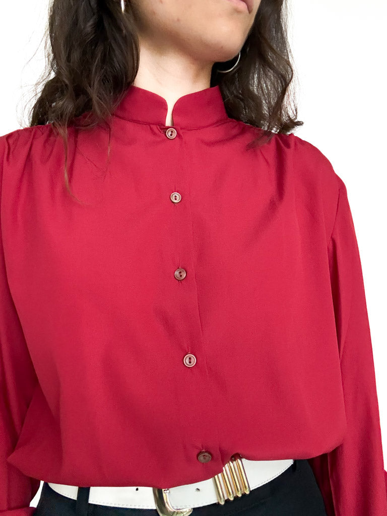 Vintage statement collar blouse view 224