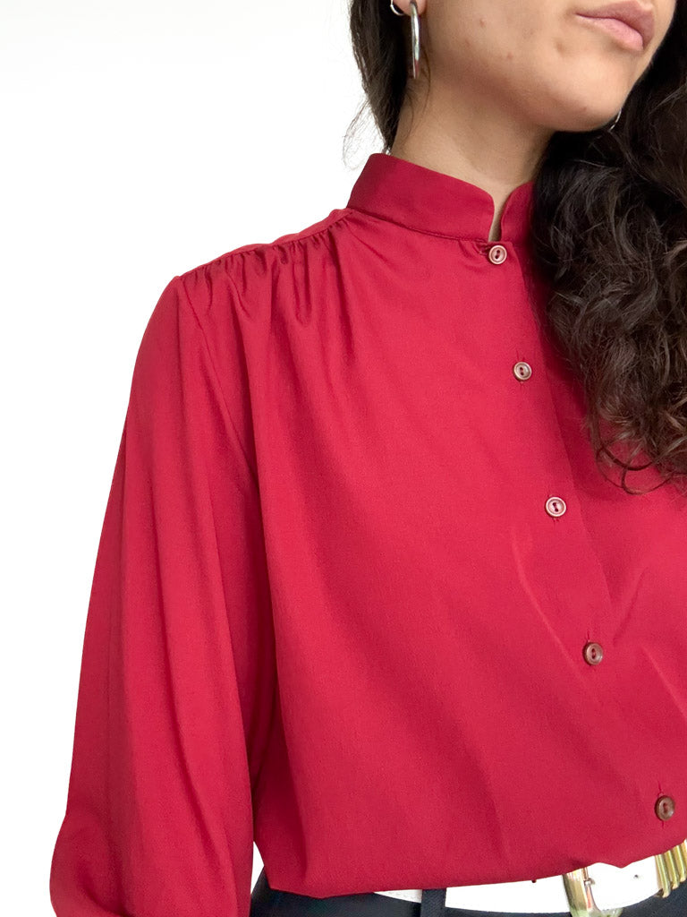 Vintage statement collar blouse view 226