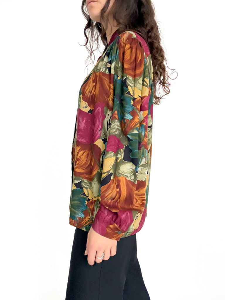 Vintage floral shirt view 237