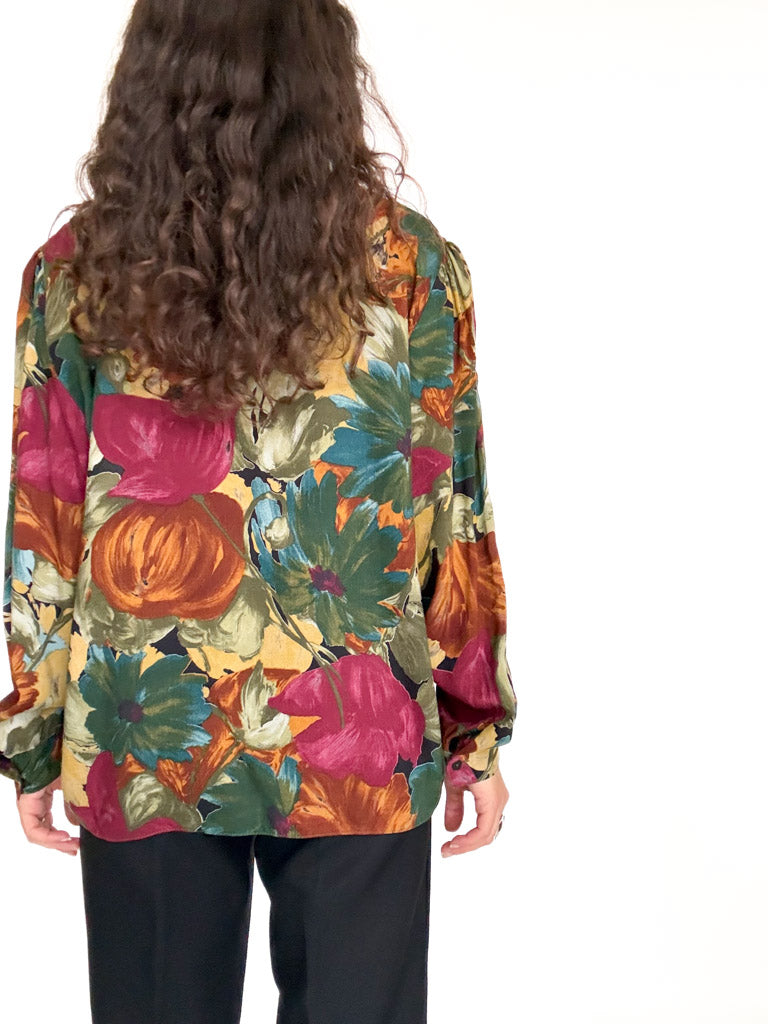 Vintage floral shirt view 238