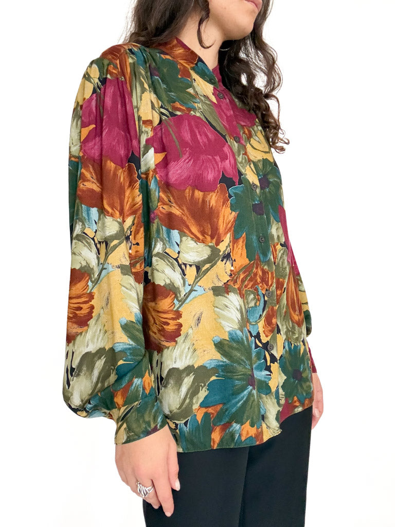 Vintage floral shirt view 239