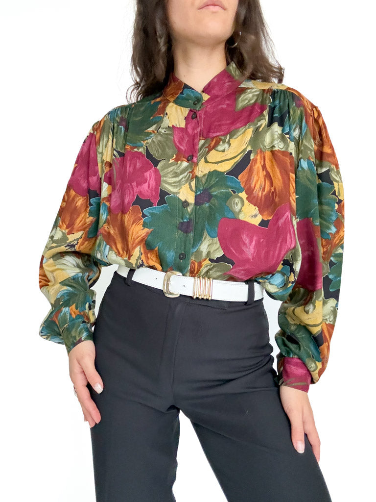 Vintage floral shirt view 241