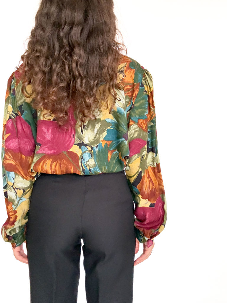 Vintage floral shirt view 242