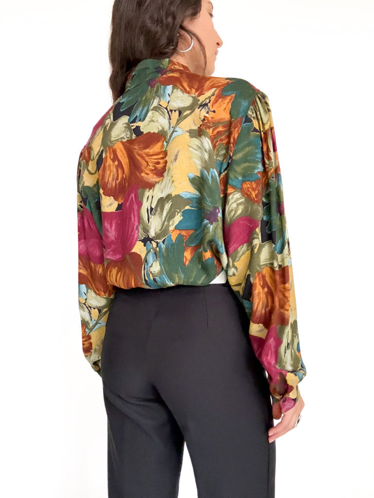 Vintage floral shirt view 243