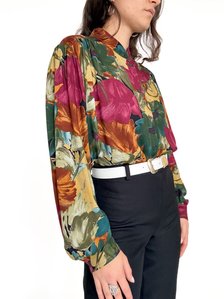Vintage floral shirt view 244