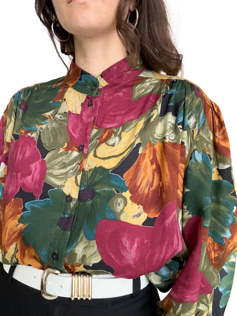 Vintage floral shirt view 246