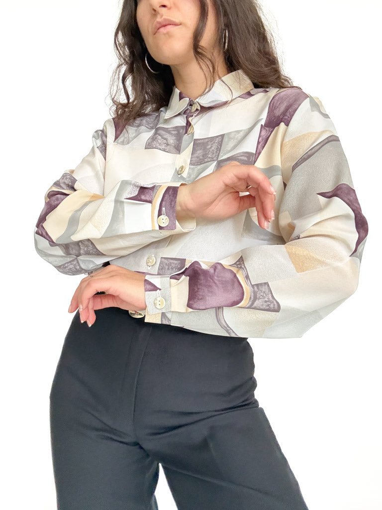 Vintage abstract shirt view 254