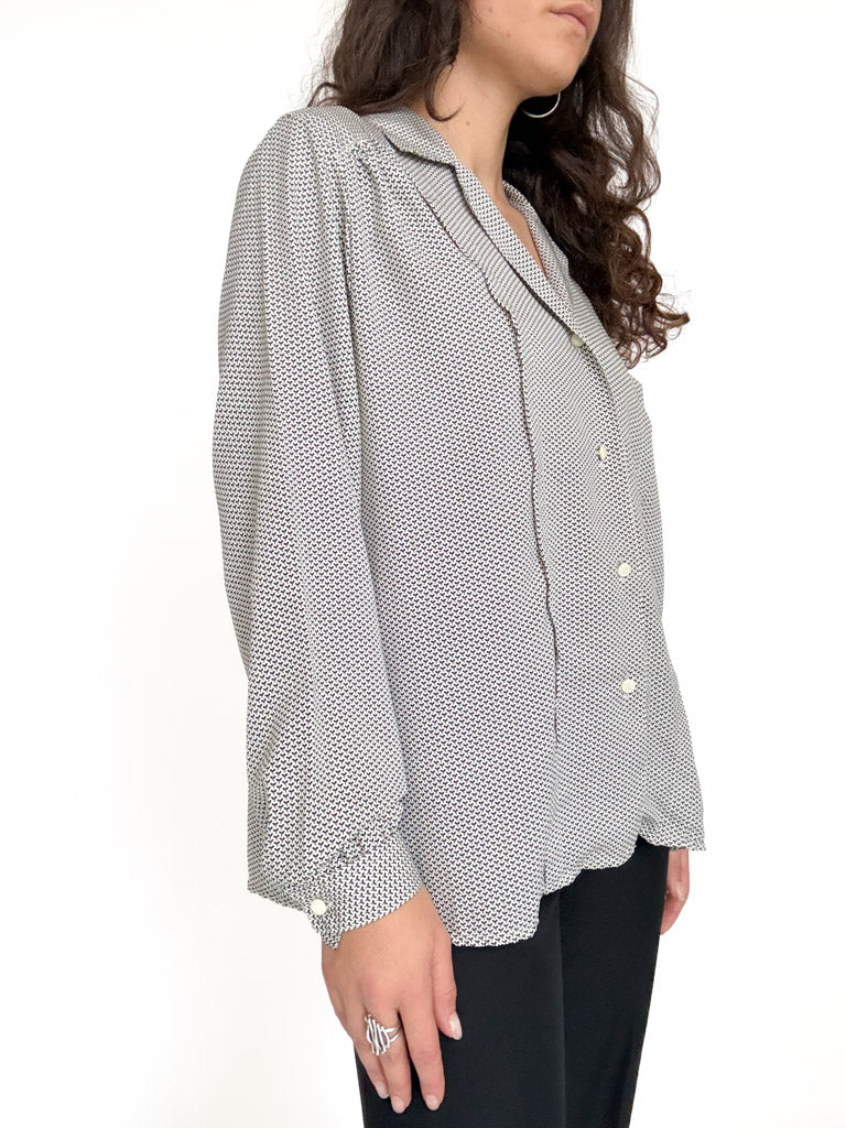 Vintage print shirt view 261