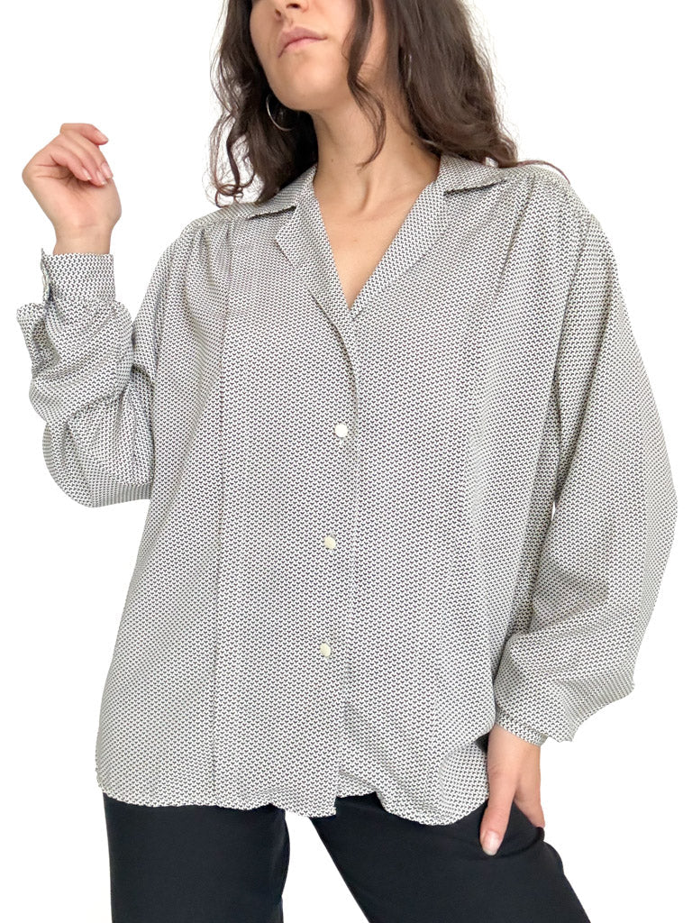 Vintage print shirt view 262