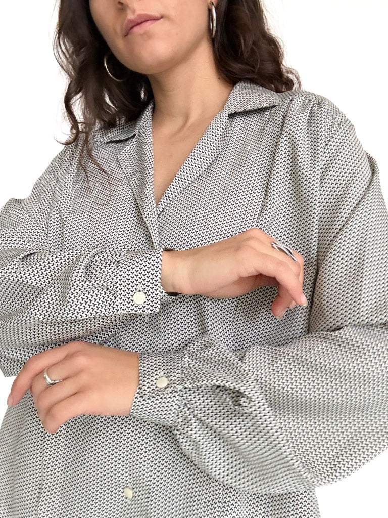 Vintage print shirt view 268
