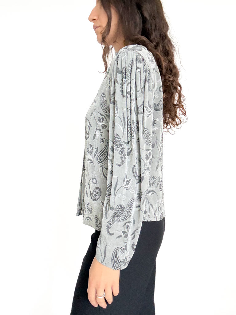 Vintage paisley shirt view 270