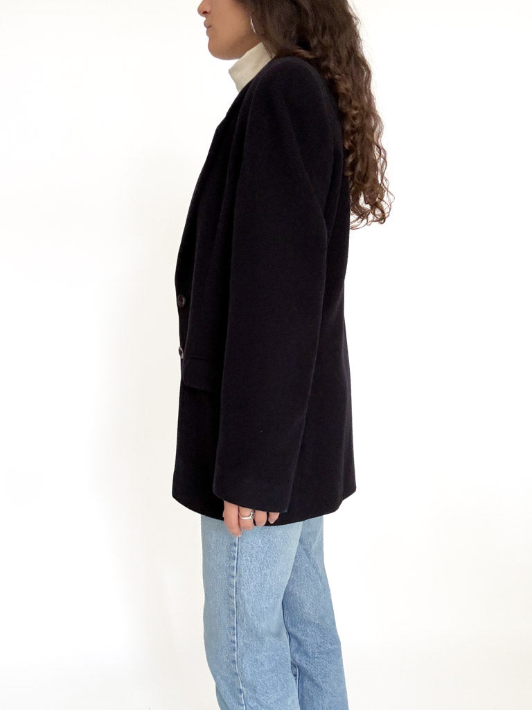 Vintage wool cashmere blazer view 59