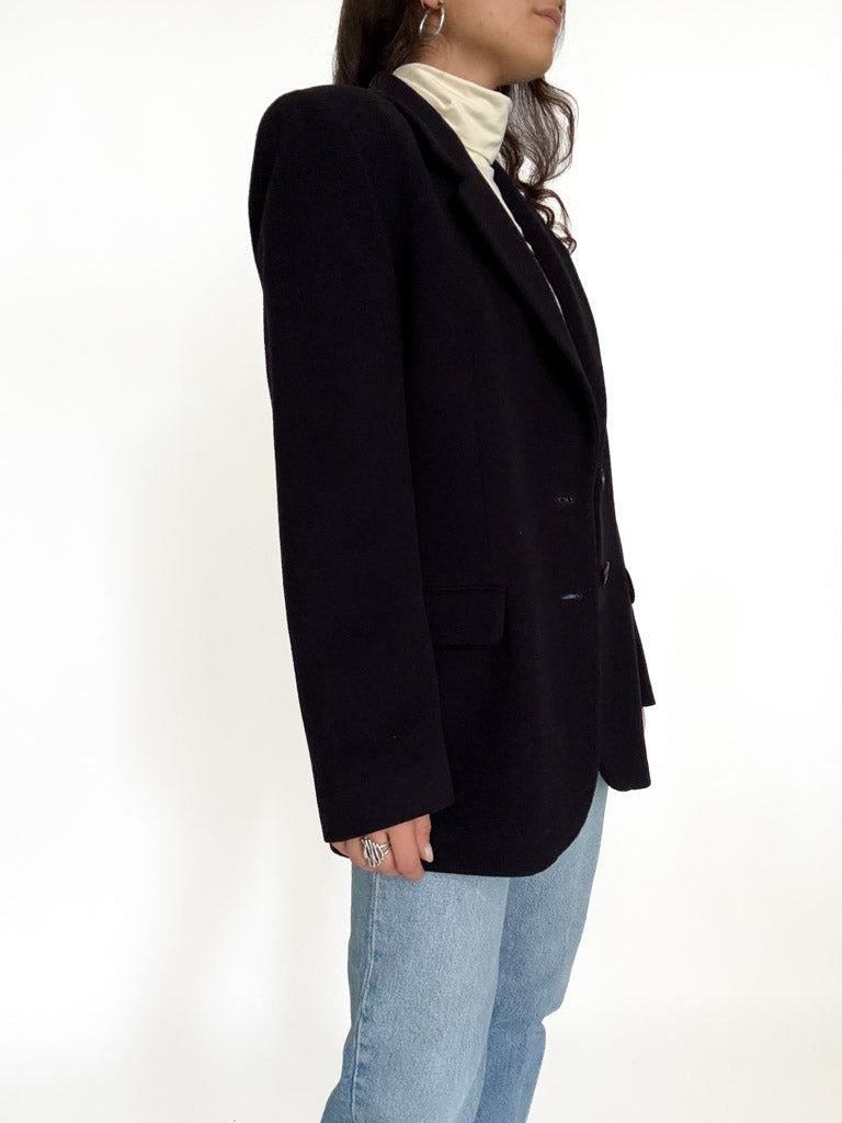 Vintage wool cashmere blazer view 61