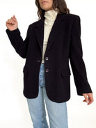 Vintage wool cashmere blazer view 63