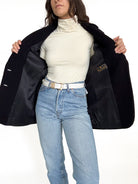 Vintage wool cashmere blazer view 64