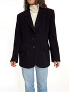 Vintage wool cashmere blazer view 65