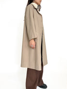 Vintage beige trench coat view 105