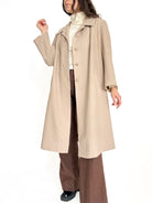 Vintage beige trench coat view 107