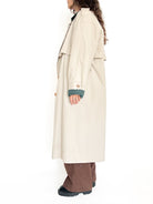 Vintage lined trench coat view 117