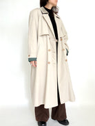 Vintage lined trench coat view 121