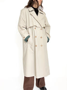 Vintage lined trench coat view 127