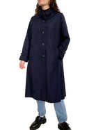 Vintage 80’s navy blue trench coat